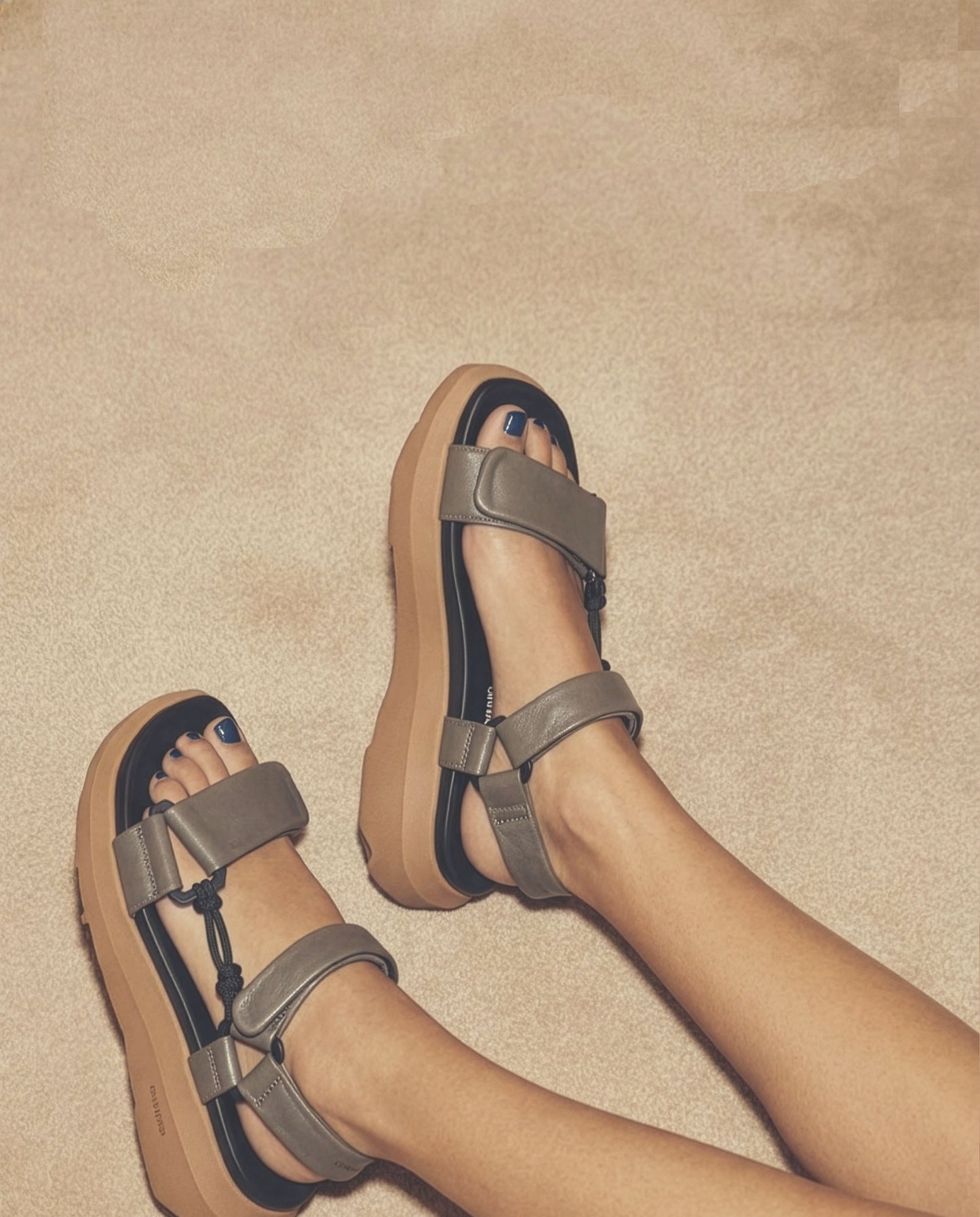 JULES LEATHER SANDAL Cini