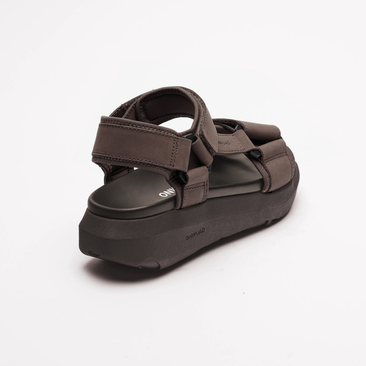 SCHON TECH NUBUCK LEATHER SANDAL CARAB