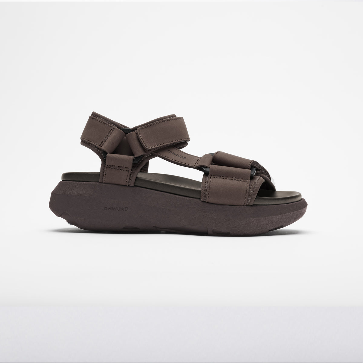 SCHON TECH NUBUCK LEATHER SANDAL CARAB