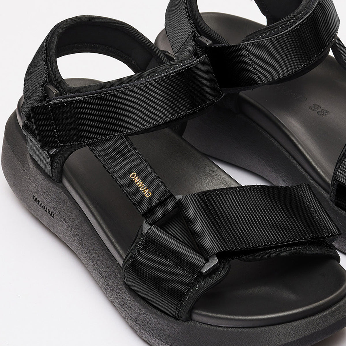 SCHON TECH WATERPROOF SANDAL 22B- black