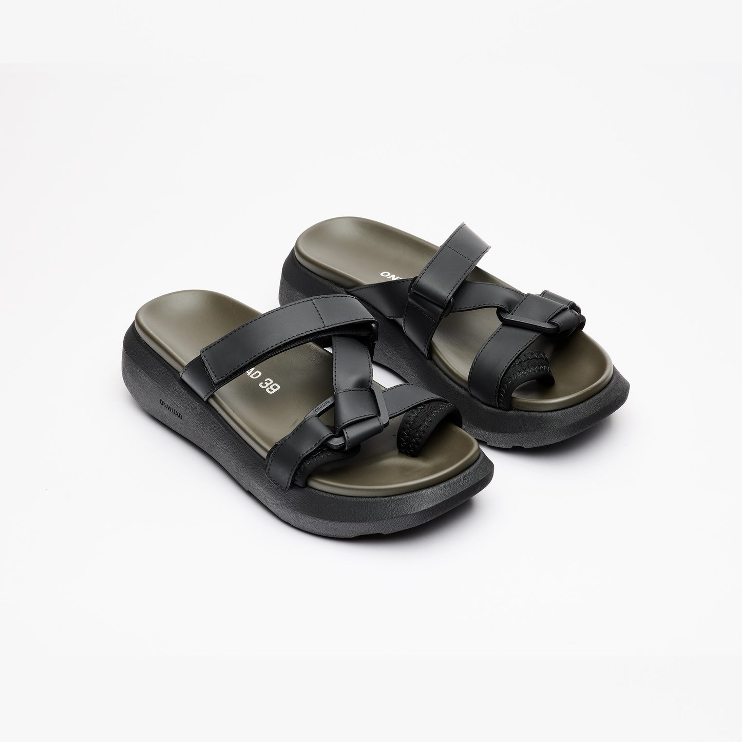 COCO VEGAN WATERPROOF SANDAL - blk