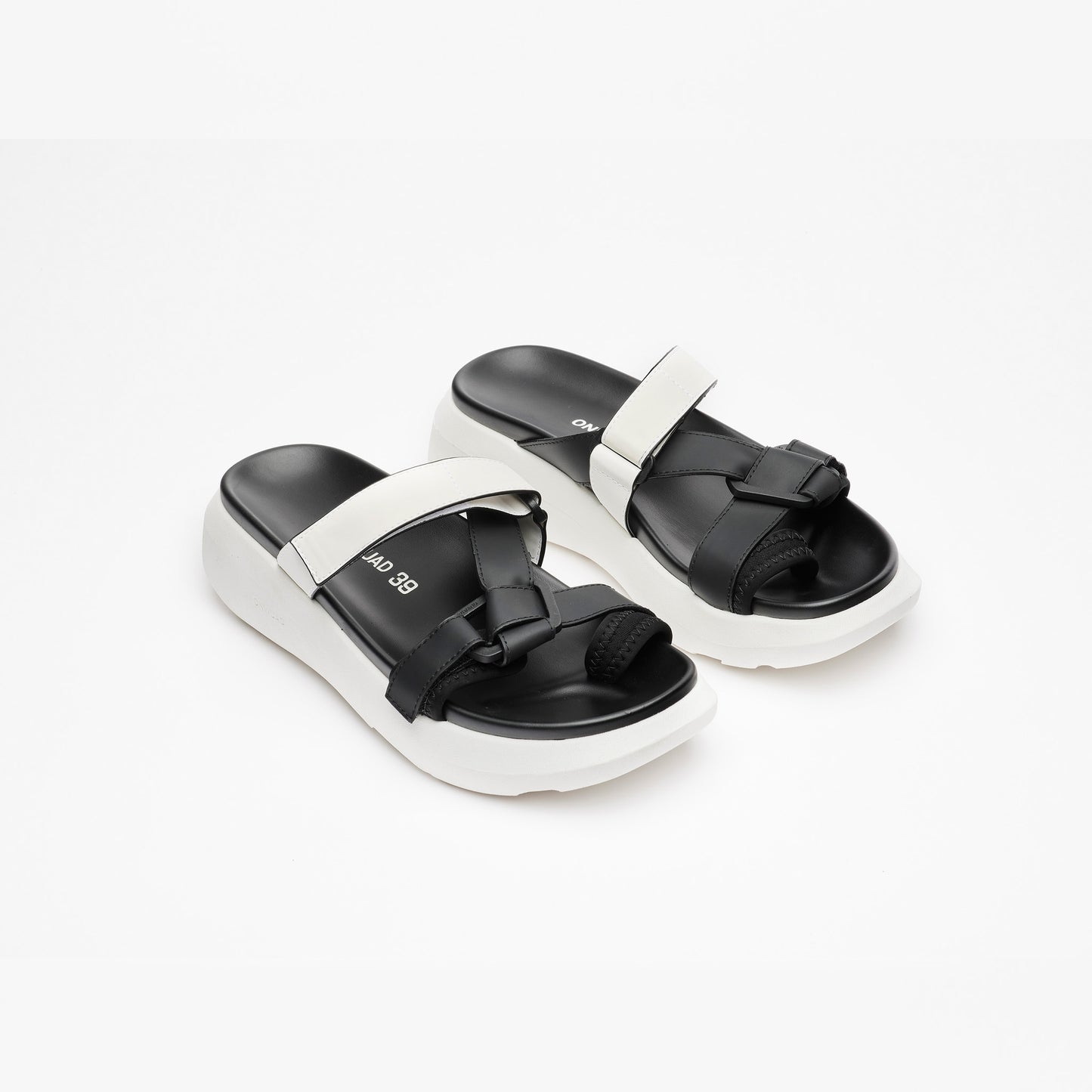 COCO VEGAN WATERPROOF SANDAL - B&W