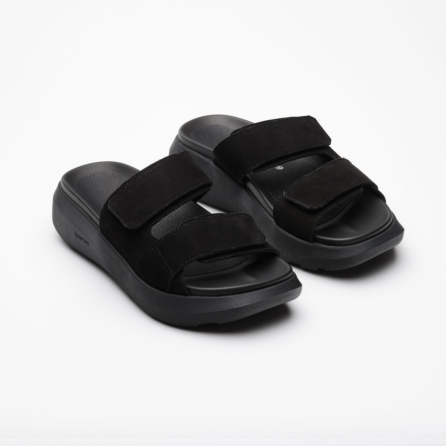UMA NUBUCK LEATHER SANDAL BLACK