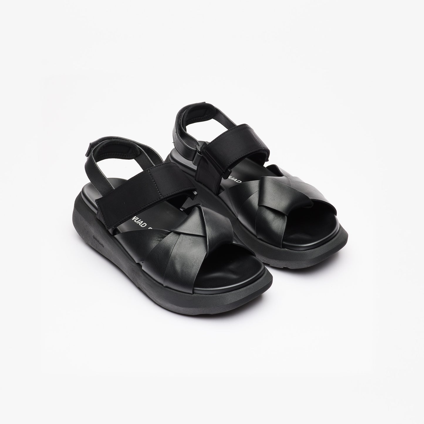 NOA SC STRAP LEATHER MIX SANDAL