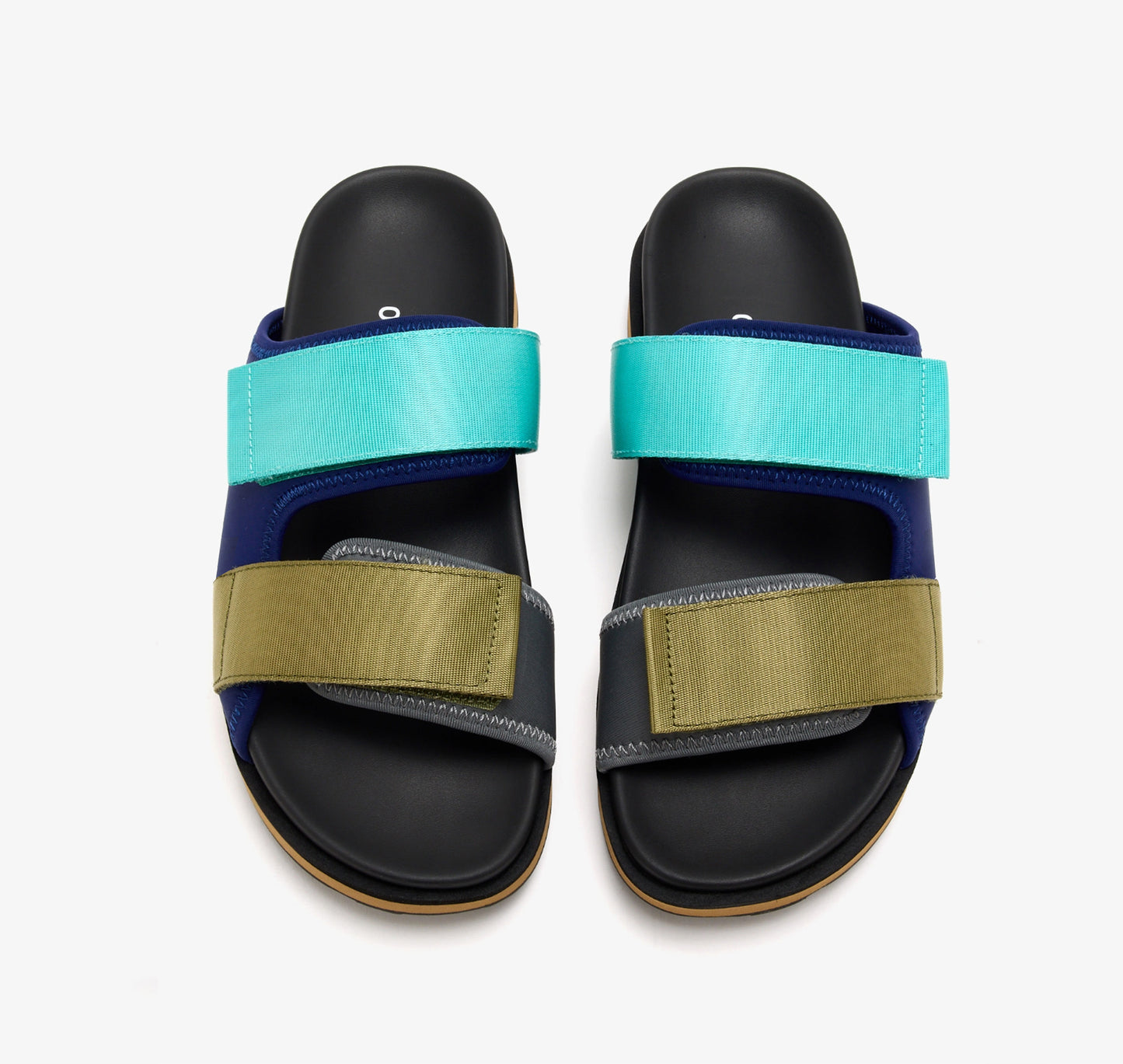 TARPIN VEGAN SANDAL green aqua
