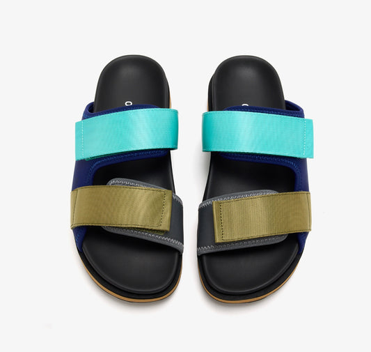 TARPIN VEGAN SANDAL green aqua *Final Sale*