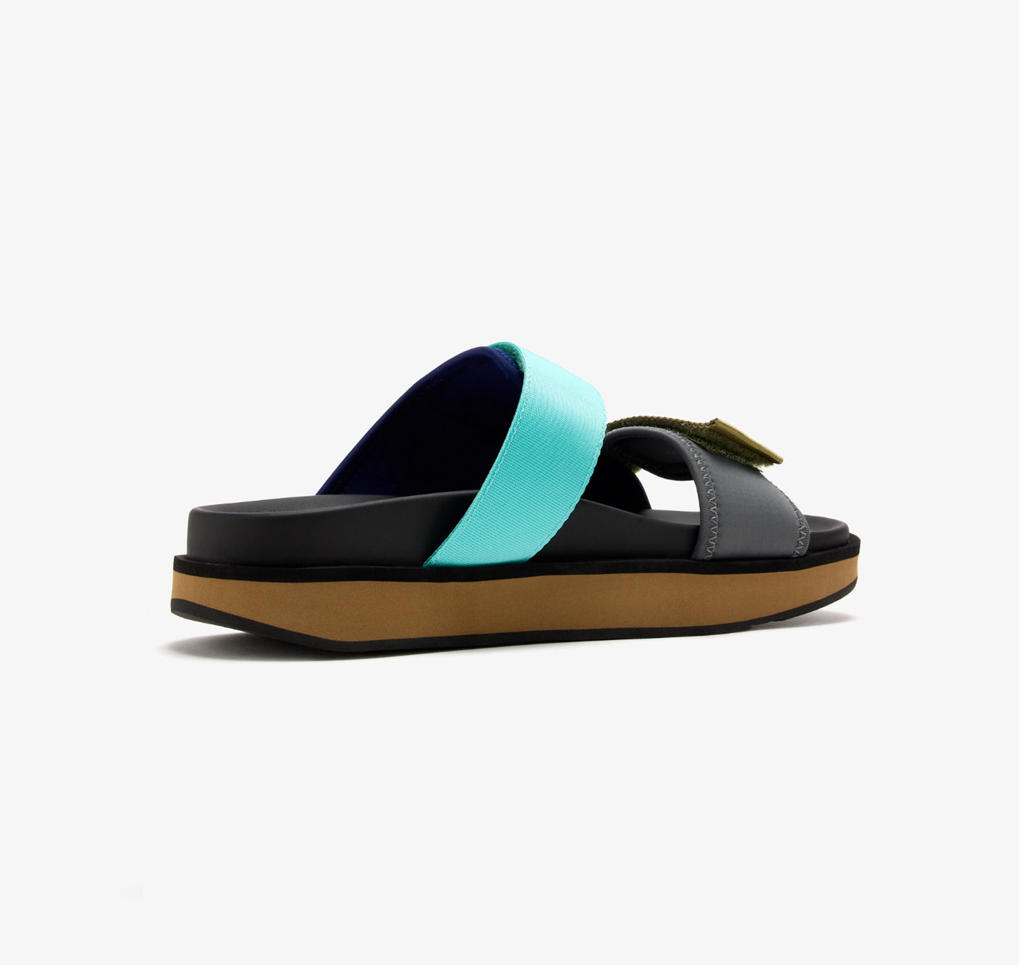 TARPIN VEGAN SANDAL green aqua