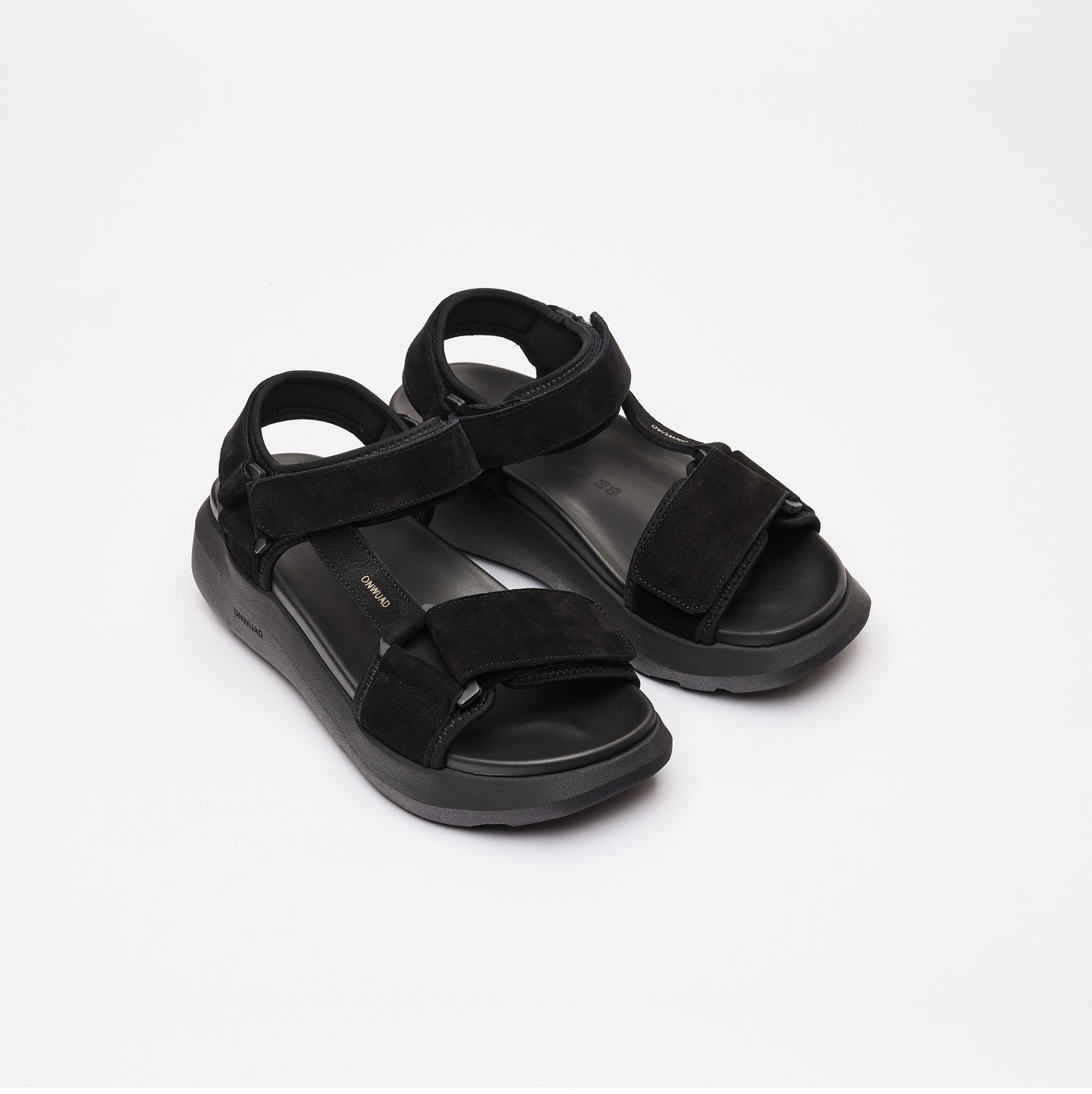 SCHON TECH NUBUCK LEATHER SANDAL